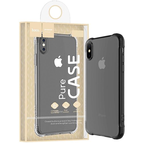 Hoco . Navlaka za iPhone X / XS, crna - Armor series Case iPhone X/XS Slike
