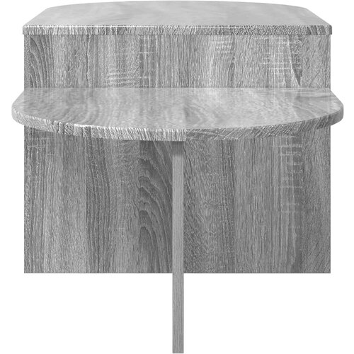  Kava Stol Siva sonoma 100 x 50 x 40 cm Konstruirano drvo Slike