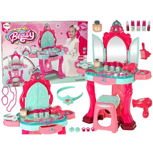 Beauty set za šminkanje za igru - tirkizno/roza Cijene