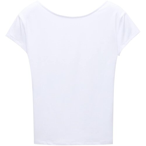 Pull&amp;amp;Bear Majica bijela Slike