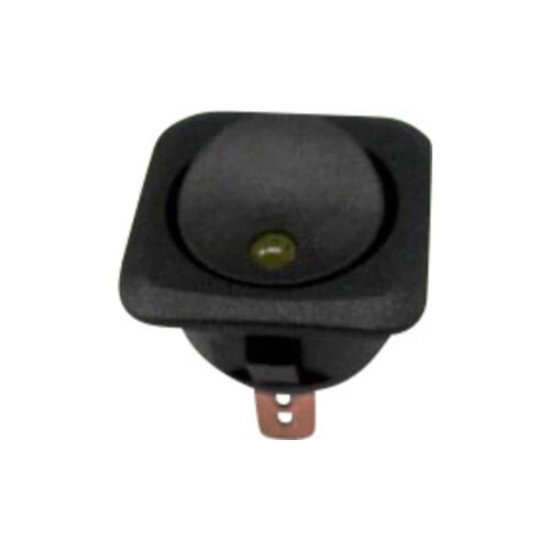 TRU COMPONENTS Automobilski klecni prekidač 12 V/DC 25 A 1 x isklop/uklop bez povrata TC-R13-203L-SQ YELLOW 1 kom. Slike