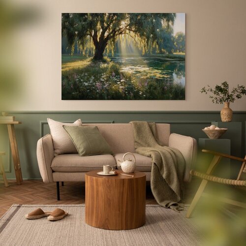 Styler Slika 113x85 cm Sunlit Willow &amp;ndash; Slike