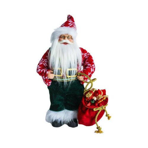 Deco Santa, Deda Mraz, crvena, 30cm ( 740824 ) Slike