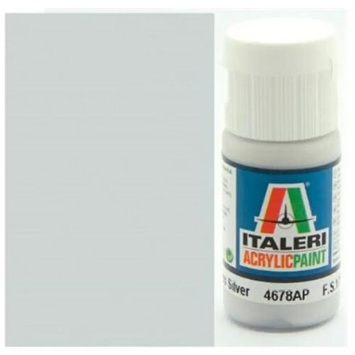 Italeri Metal Gloss Silver (4678AP) - Kovinsko sijajna srebrna maketarska barva 20ml Cene