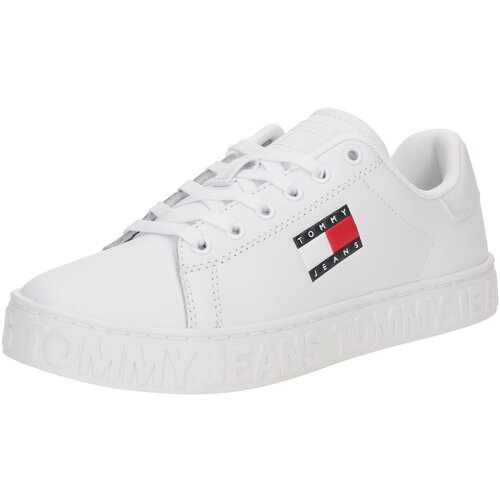 Tommy Jeans Nizke superge &amp;#039;Essential&amp;#039; mornarska / rdeča / bela Slike