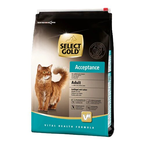 Select Gold Cat Acceptance Adult živina sa jetrom 0.4kg Slike