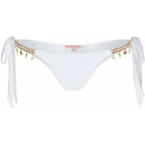 Moda Minx Bikini hlačke mešane barve / bela