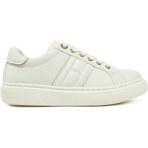 Tommy Hilfiger Superge Low Cut Lace-Up Sneaker T3A9-33745-1439 S Bela Slike