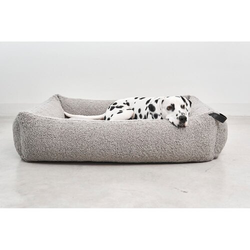 MiaCara siva boucl&amp;eacute; podloga za pse 71x91 cm senso pebble m Slike