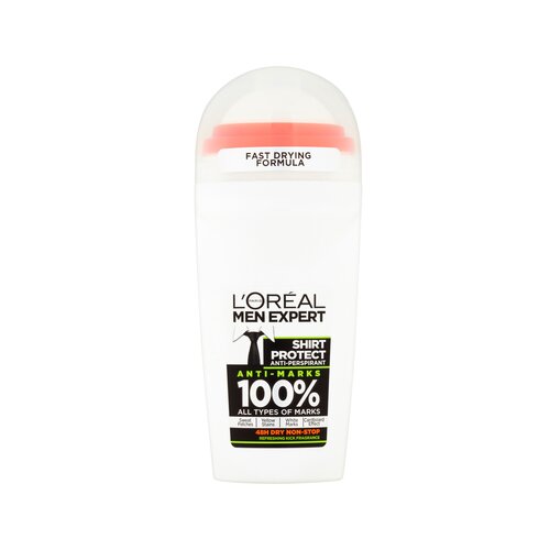 L&amp;acute;Or&amp;eacute;al Paris men Expert Shirt Protect 48H antiperspirant protiv bijelih mrlja 50 ml za mu&amp;scaron;karce Slike