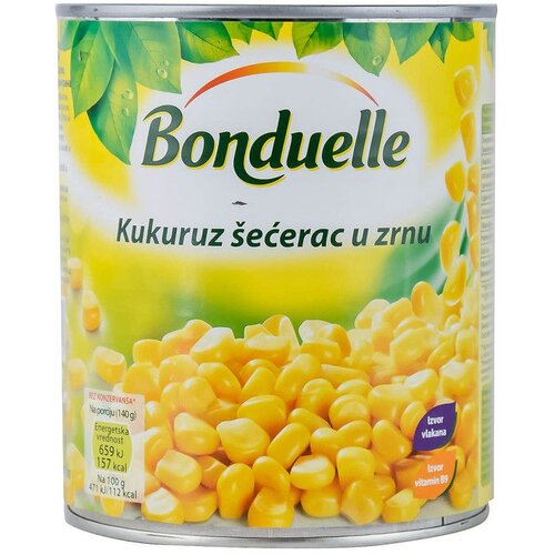 Bonduelle kukruz gold 670 g Slike