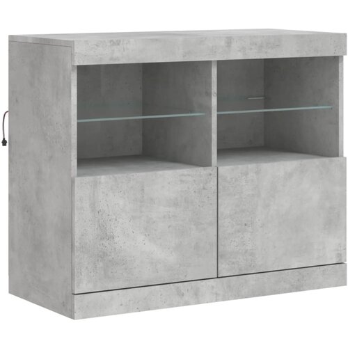  Komoda s LED svjetlima 81x37x67 cm Slike
