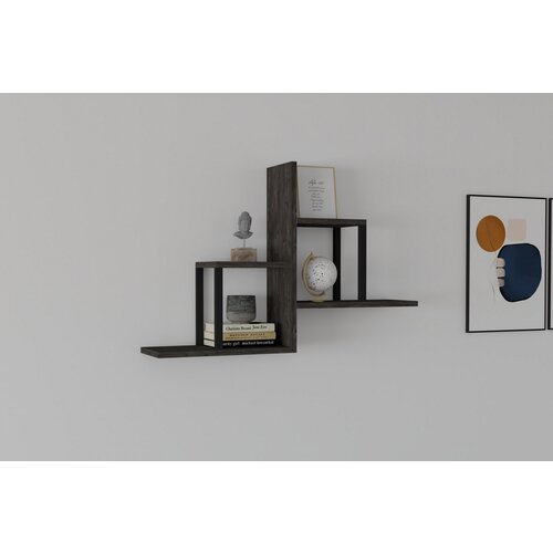 Hanah home Diana - Anthracite Anthracite Wall Shelf Slike