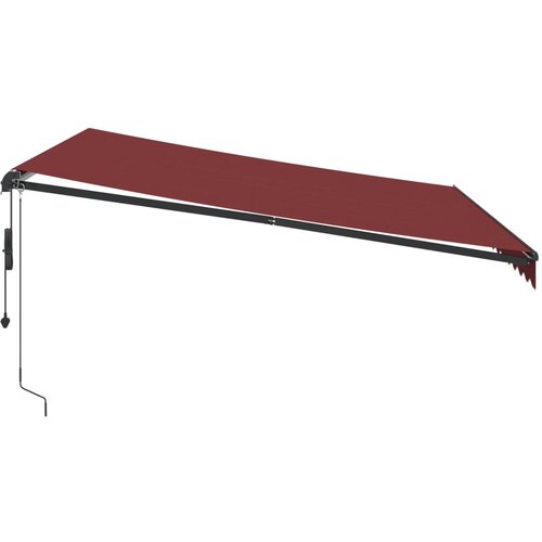 Tenda na automatsko uvlačenje bordo 400 x 350 cm Slike