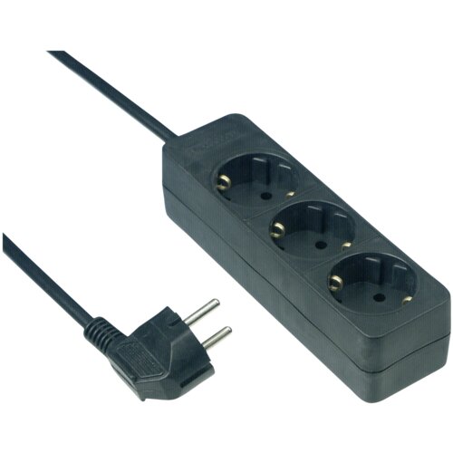 REV Socket line 3-fold 3,0 m black Cijene