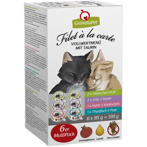 Granatapet Filet à la carte poskusno pakiranje 6 x 85 g - Poskusno pakiranje (4 vrste) Cene