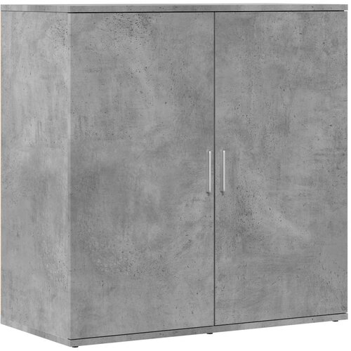  Komoda 2 kom siva boja betona 79x38x80 cm od konstruiranog drva Slike
