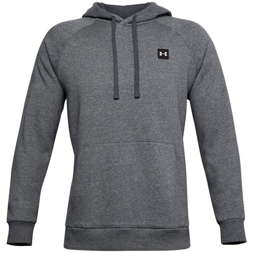 Under Armour Puloverji Rival Fleece Hoodie Siva Cene