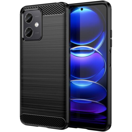  Silikonski ovitek za Xiaomi Redmi Note 12 5G / Poco X5 - mat carbon črn Cene