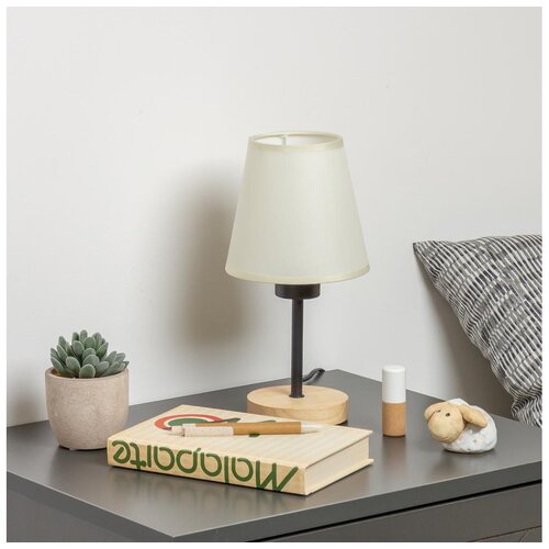  Brilagi - Stona lampa NUBILA WOOD 1xE27/25W/230V hrast/krem Cene