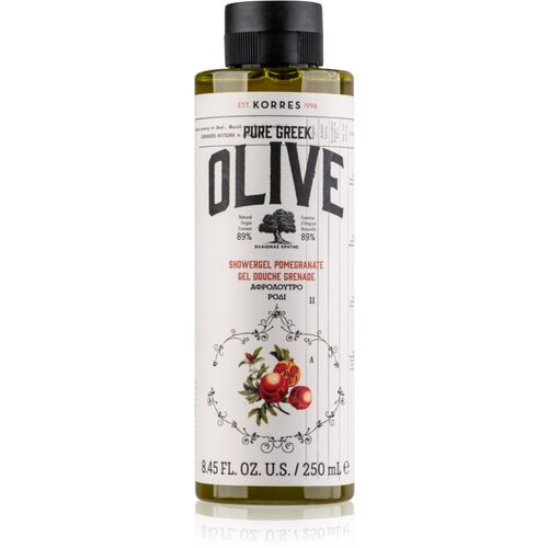 Korres Pure Greek Olive & Pomegranate energetski gel za tuširanje 250 ml Cijene