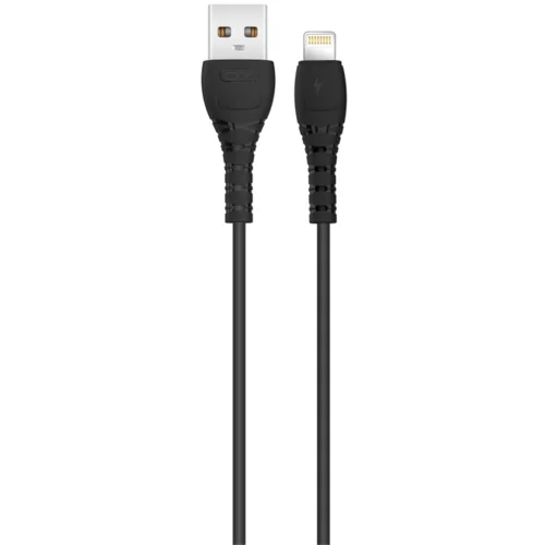 XO Kabel USB-A na 8-pin Lightning NB-Q165 3A 1m črn, (20446696)