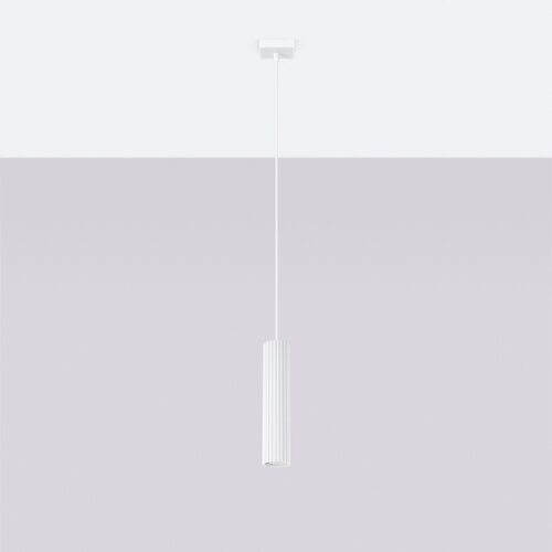  Brilagi - LED luster na sajli CRESTO 1xGU10/10W/230V bela Slike
