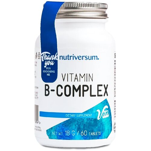 NUTRIVERSUM vitamin b kompleks 60 tableta Slike