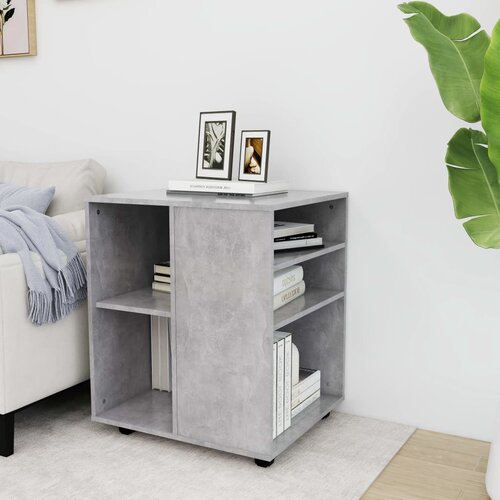 vidaXL ormarić s kotačima siva boja betona 60 x 53 x 72 cm od iverice Cijene