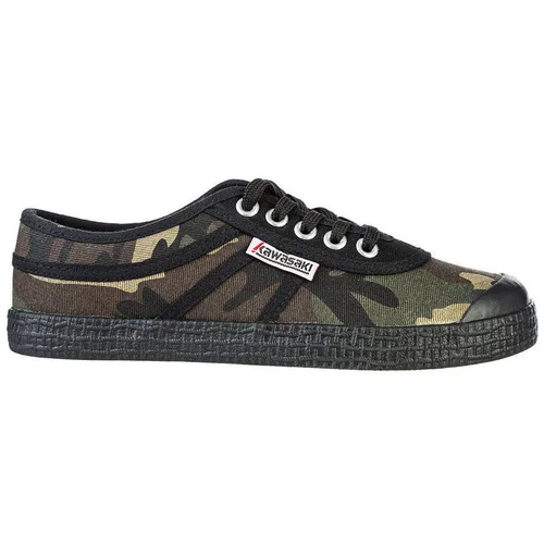 Kawasaki Camo Canvas Shoe K202417 3038 Olive Night Multicolour