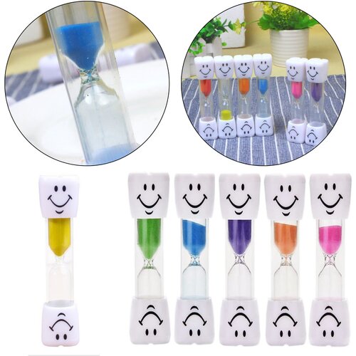  Set pje&amp;scaron;čanog sata od 5 komada Smileys - &amp;scaron;areni Slike
