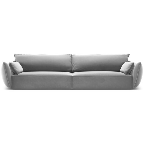 Mazzini Sofas Svijetlo siva bar&amp;scaron;unasta sofa 248 cm Vanda &amp;ndash; Slike