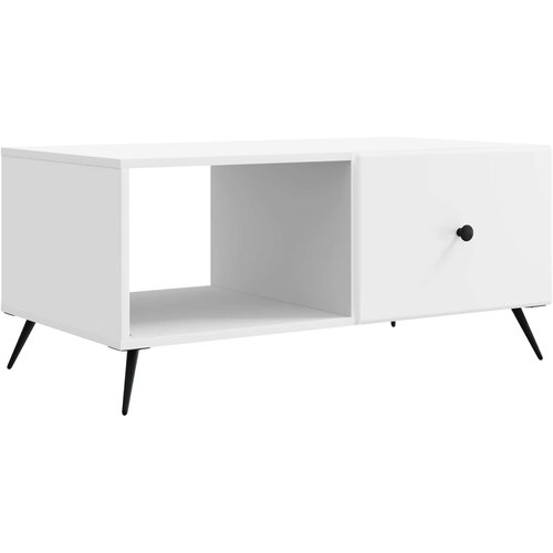  Kava Stol Bijela 90 x 50 x 40 cm Konstruirano drvo Slike