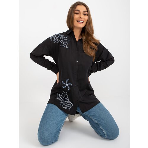 Factory Price Shirt-TO-KS-7005.26P-black Cene