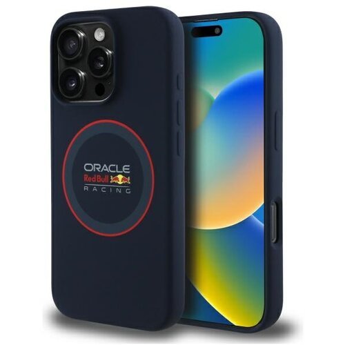 Red Bull SILIKONSKI OVITEK HARDCASE ZA IPHONE 16 PRO MAX MAGSAFE NAVY BLUE, (21972096) Cene