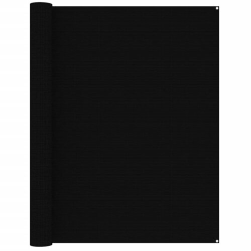 vidaXL tepih za šator 250 x 400 cm crni Cijene