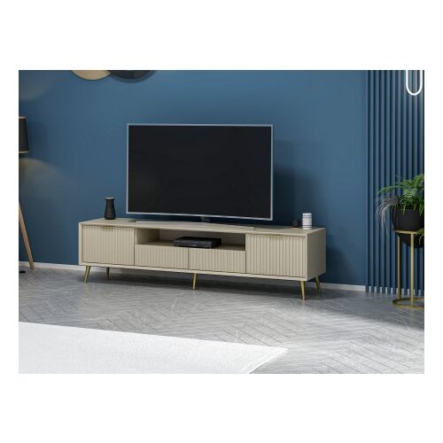 Hanah home TV komoda Luxe, 180x45x35 cm, boja pijeska Slike