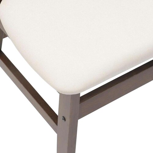  Trpezarijske stolice 2 pcs Svijetlosmeđa 42 x 47.5 x 81 cm Slike