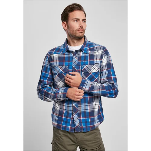 Brandit Navy plaid shirt