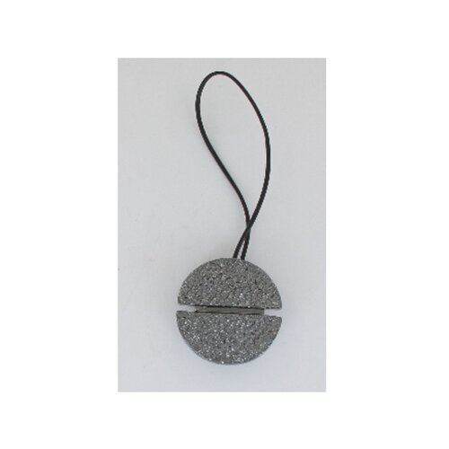  VEZICA ZA ZAVJESE S KOPČOM I MAGNETOM ART DECO, RESIN, SREBRNA LUANCE Cijene