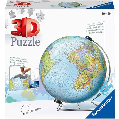Ravensburger 3D puzzle Globus, 540 delova Cene
