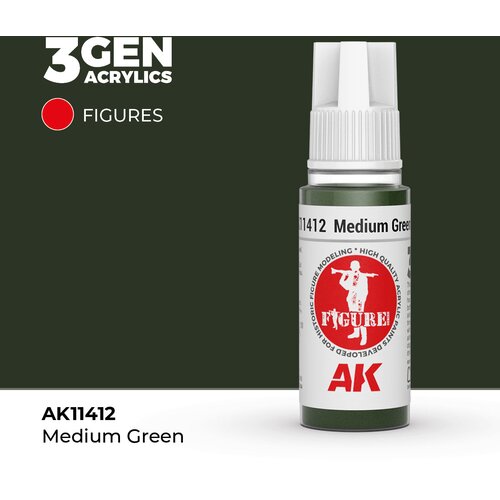 AK Interactive Medium Green 17ml - 3rd Gen Akrilna Boja AK11412 Cene
