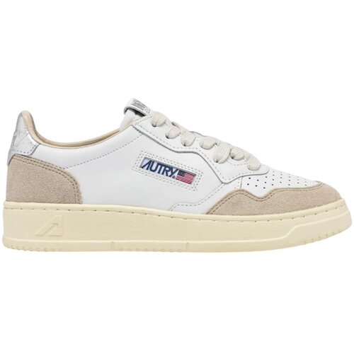 Autry Modne superge Medalist Low White Silver (Women&amp;#039;s) Bela Slike