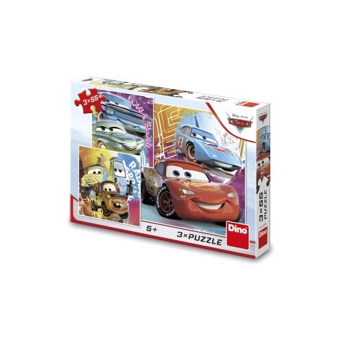Dino toys Dino cars: drugari puzzle set 3x55 delova ( 11163 ) Cene