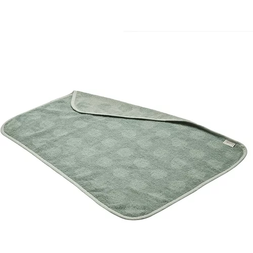 Leander® bombažna brisača za previjalno podlogo sage green