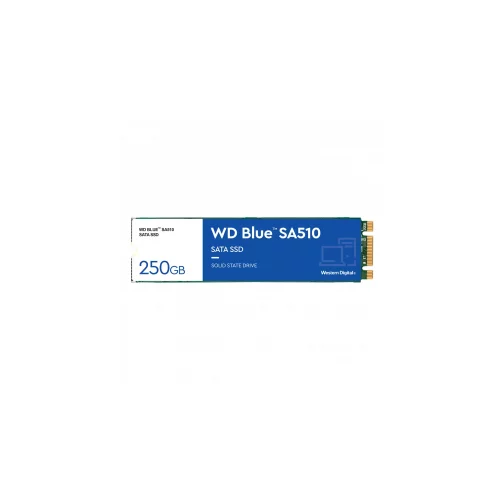 Western Digital Vgradni SSD disk WD 250GB SSD BLUE SA510 M.2 SATA3 - WDS250G3B0B