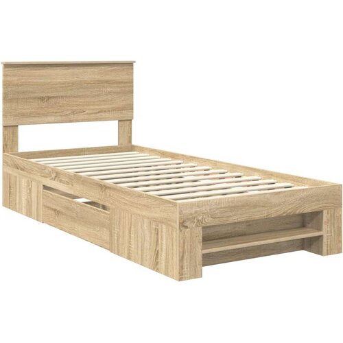  Okvir za krevet s uzglavljem Sonoma hrast 90 x 200 cm - sonoma hrast 90 x 200 cm Slike
