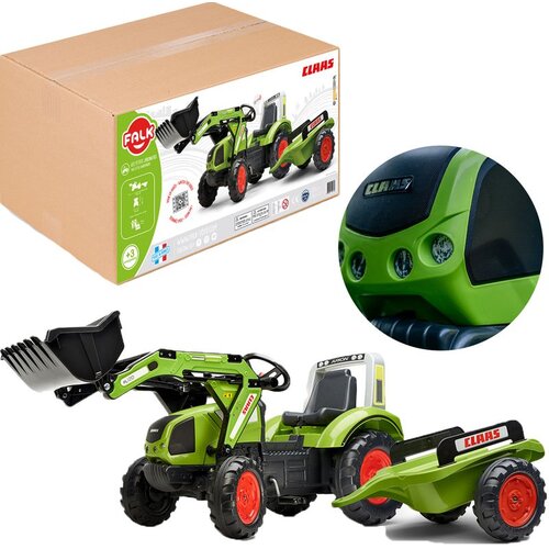 Falk traktor na pedale Claas - zeleni 3+ Slike