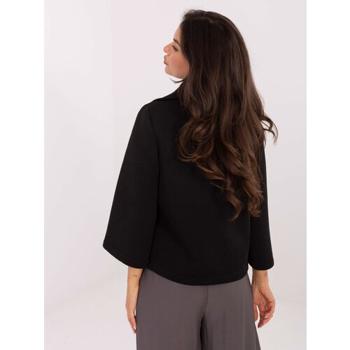 RUE PARIS Jacket-IT-KR-FL8159.24-black Cene