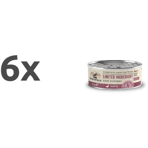 WolfPack Limited Ingredient Adult - raca 6 x 85 g Cene